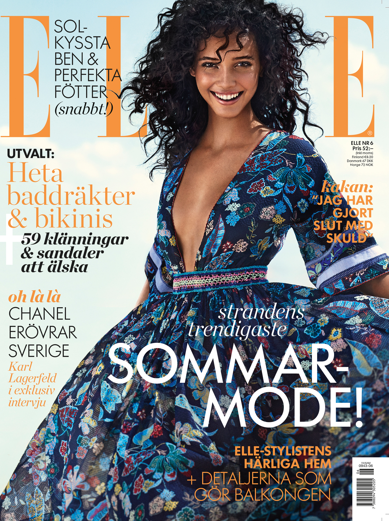 a woman on the cover of a magazine