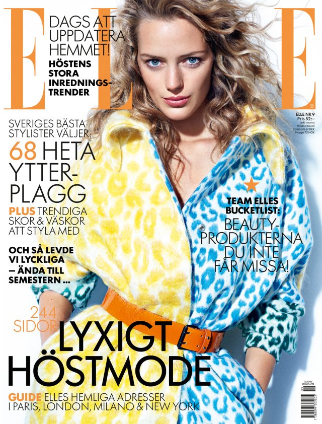 a woman on the cover of a magazine