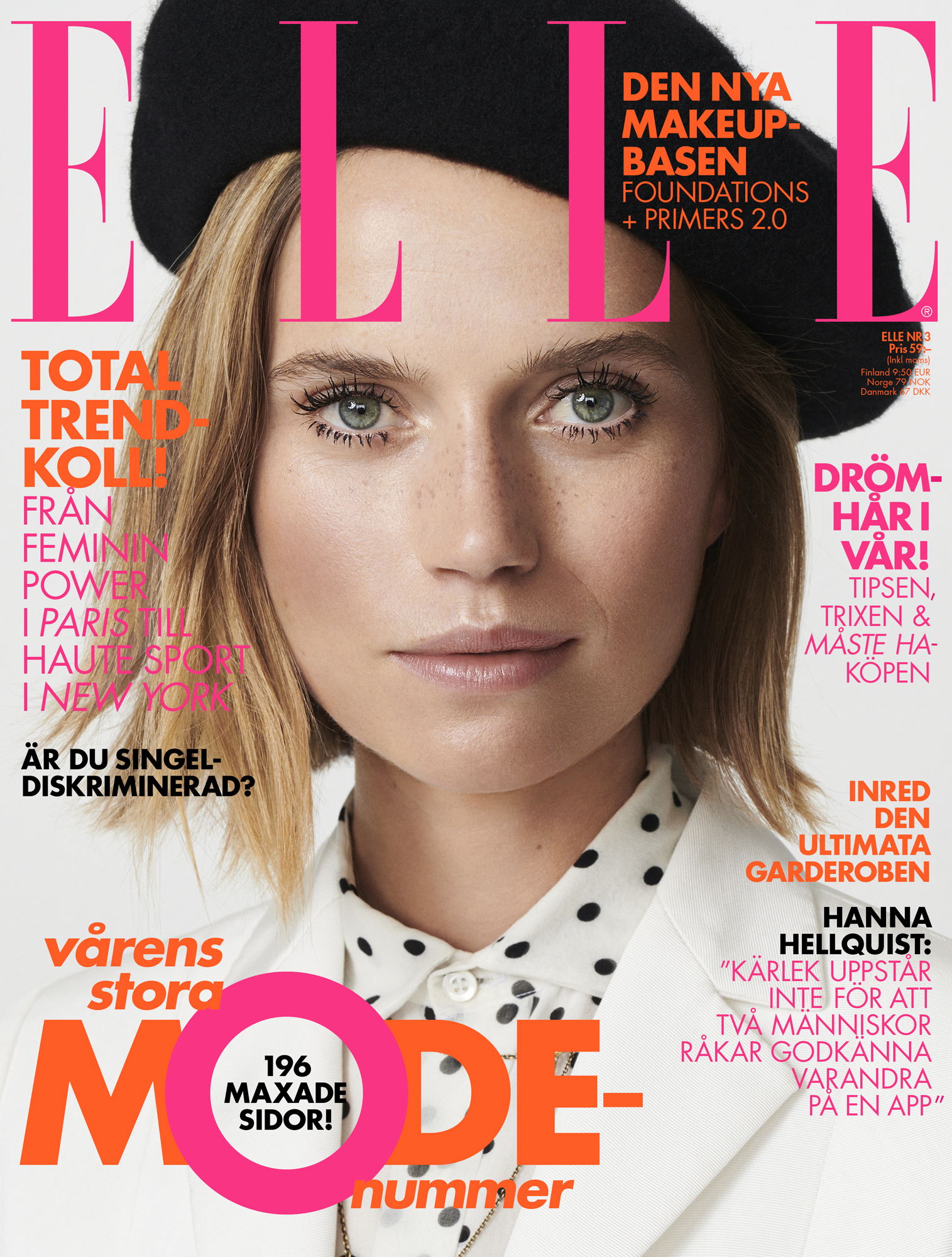 a woman on the cover of a magazine
