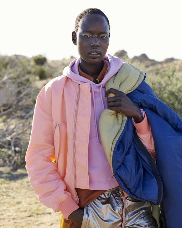a person holding a blanket