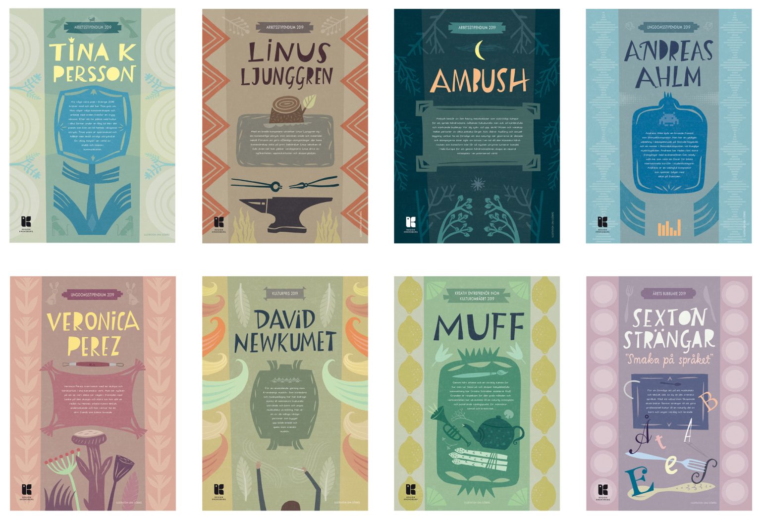 a collection of colorful books