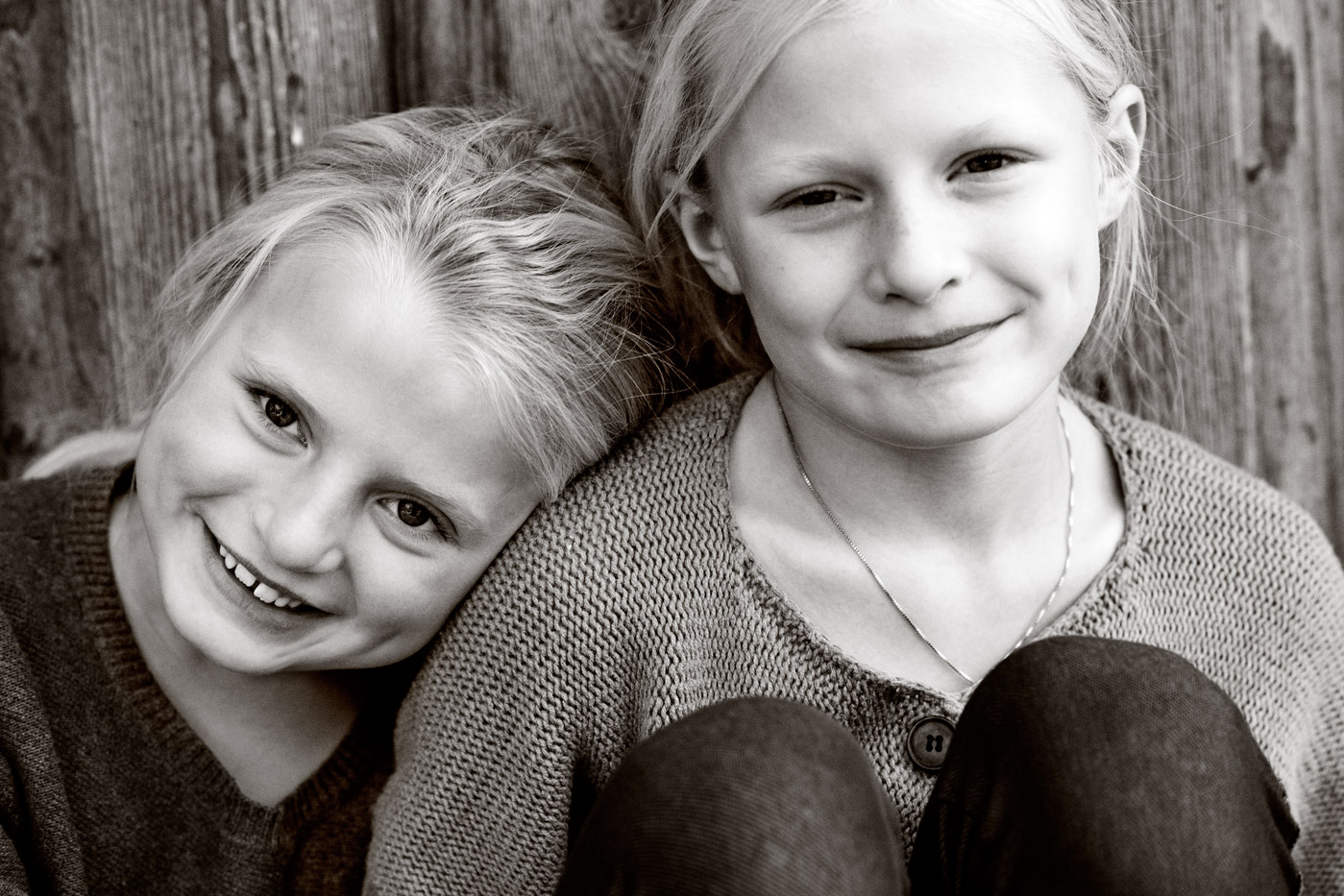 a couple of girls smiling