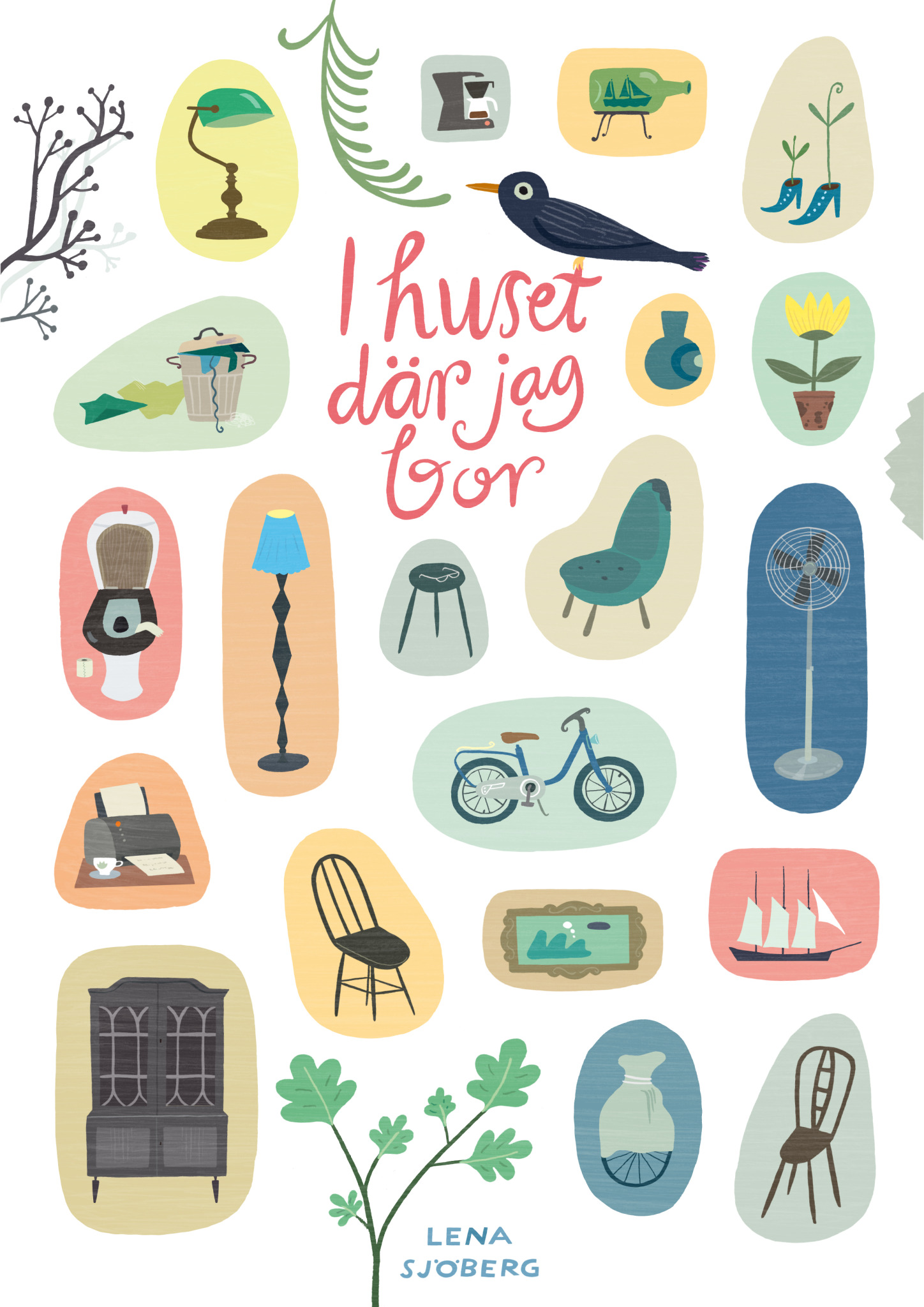 a poster of a collection of objects
