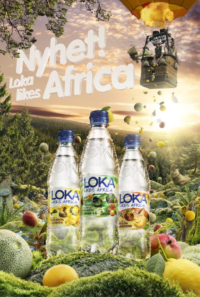 a group of bottles with a basket in the background