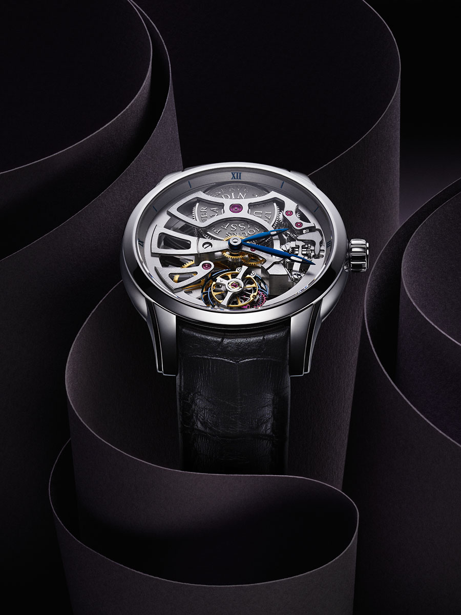 a watch with a leather strap