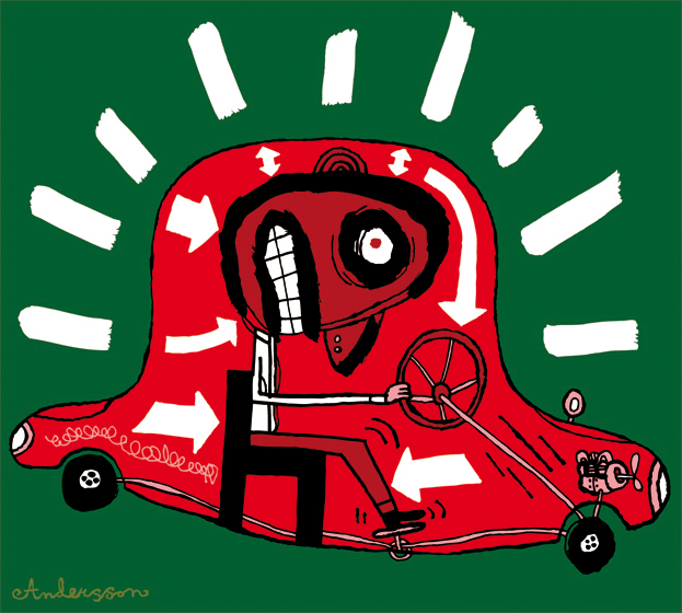 a cartoon of a car