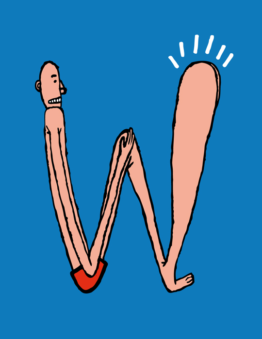 a cartoon of a person's legs