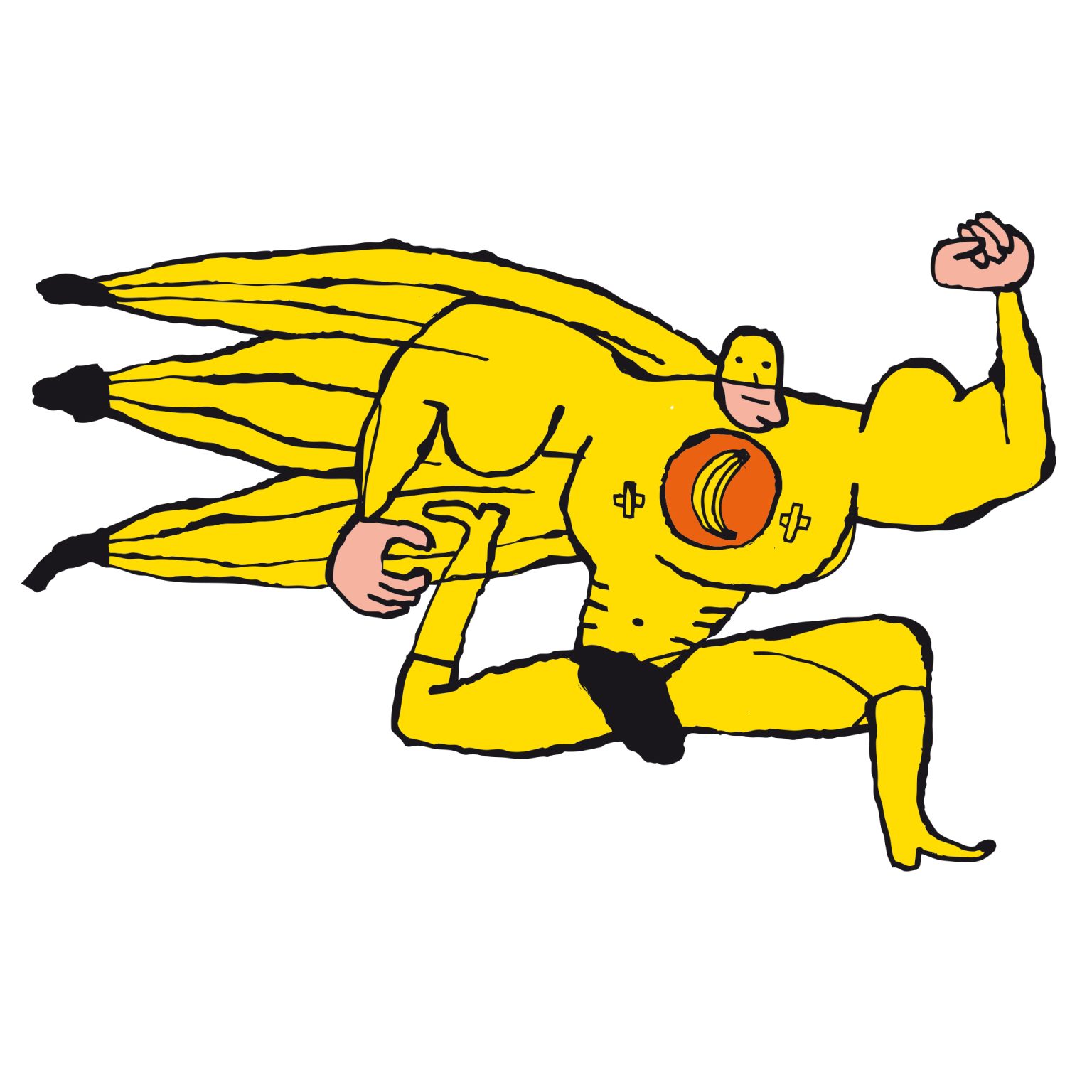 a cartoon of a superhero