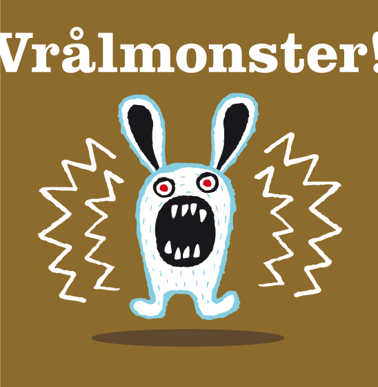 a cartoon of a rabbit with its mouth open