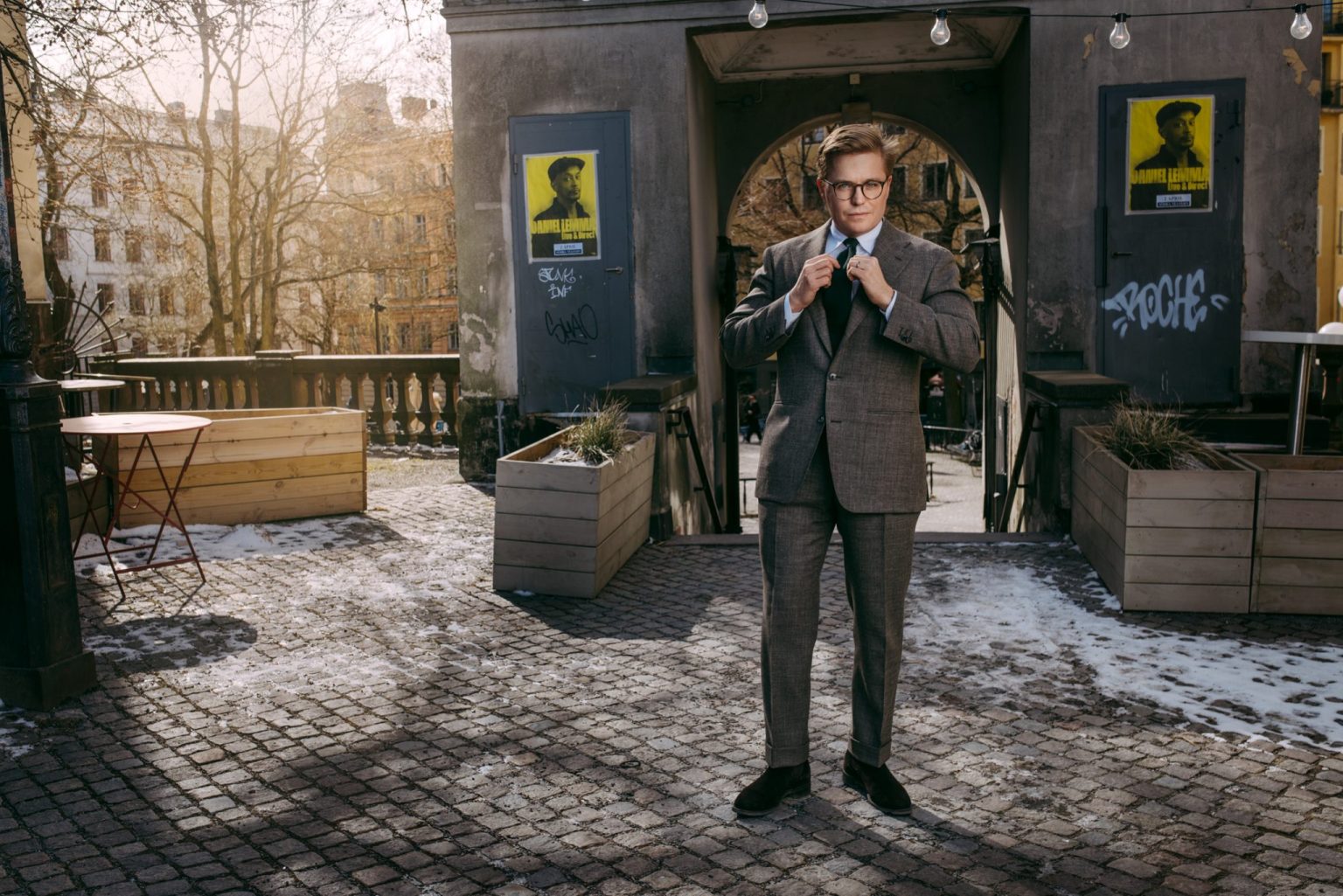 a man in a suit