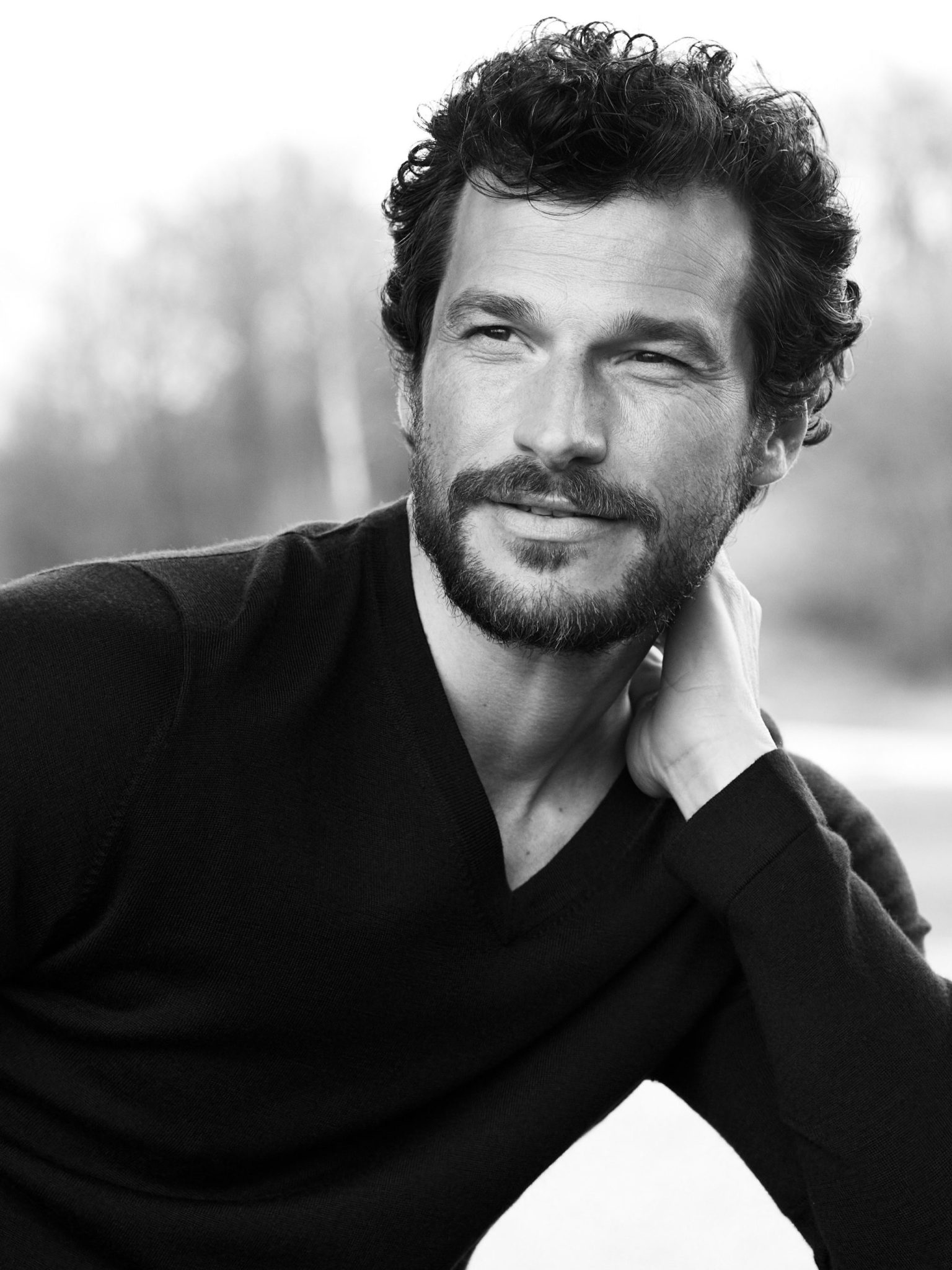 a man with a beard