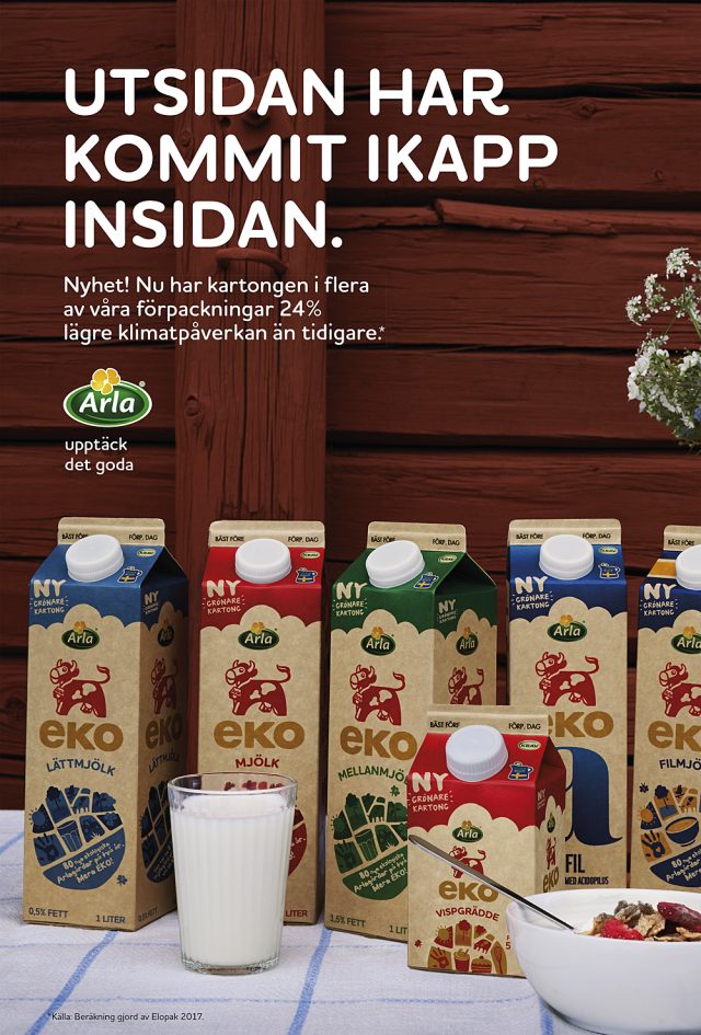 a group of cartons of milk