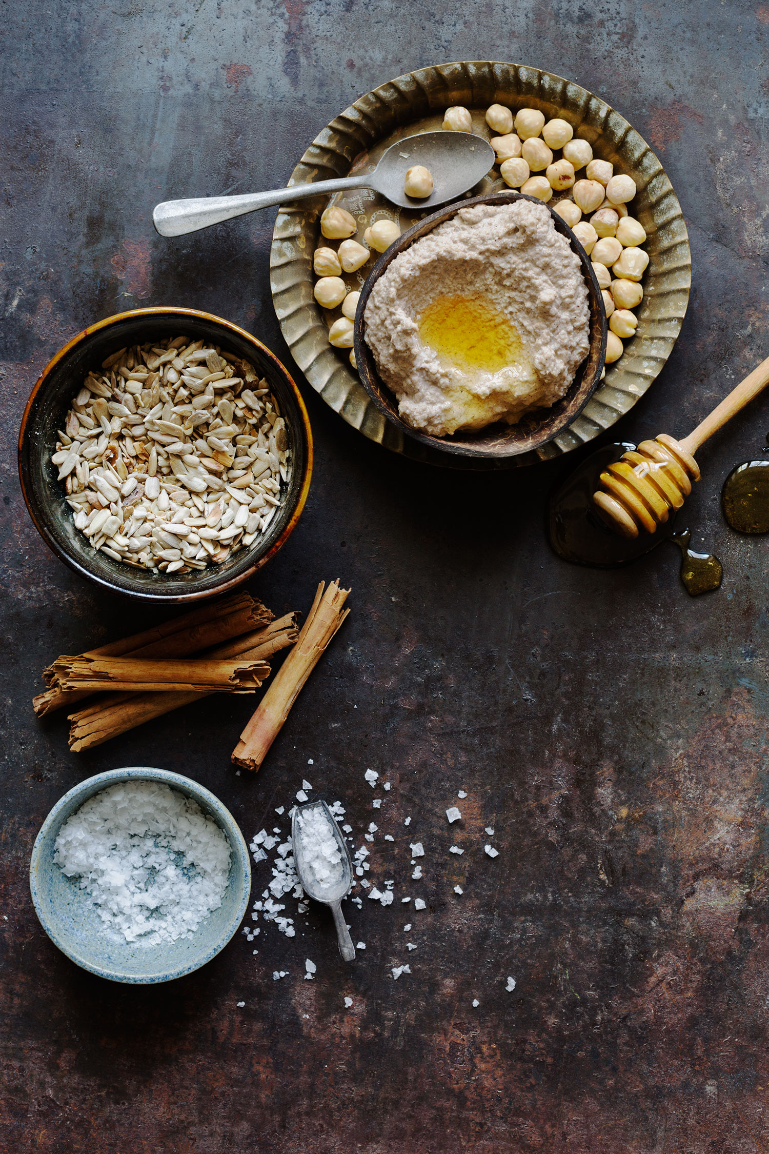 food ingredients on a table