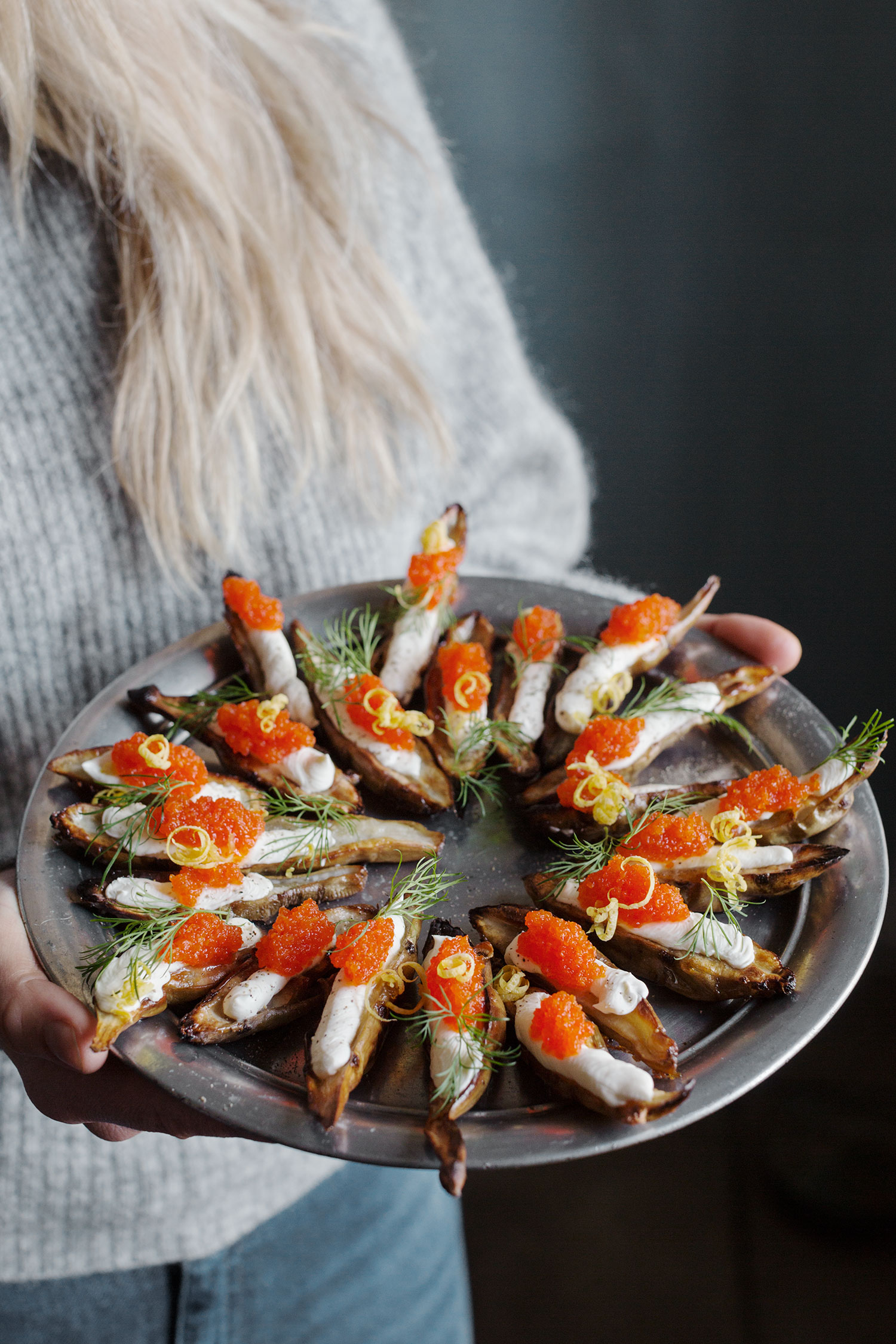 a plate of food on a plate