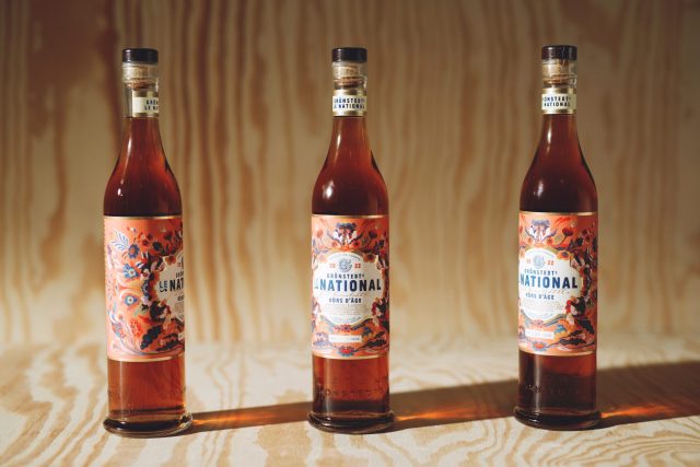 a group of bottles of liquid