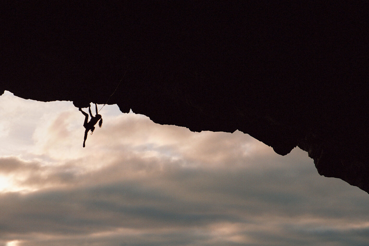 a person from a rope