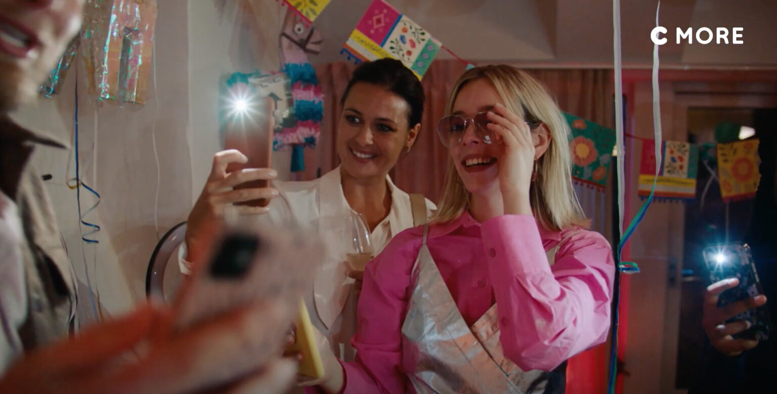 a group of women taking a selfie