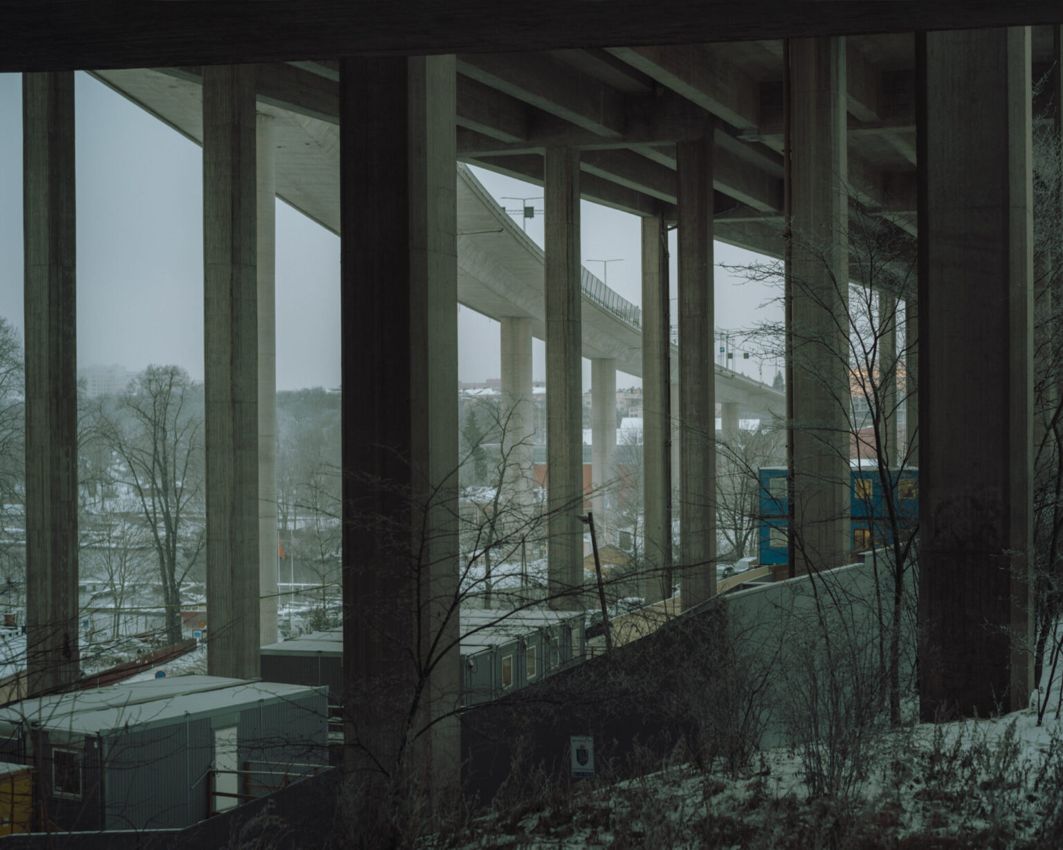 Under the bridge