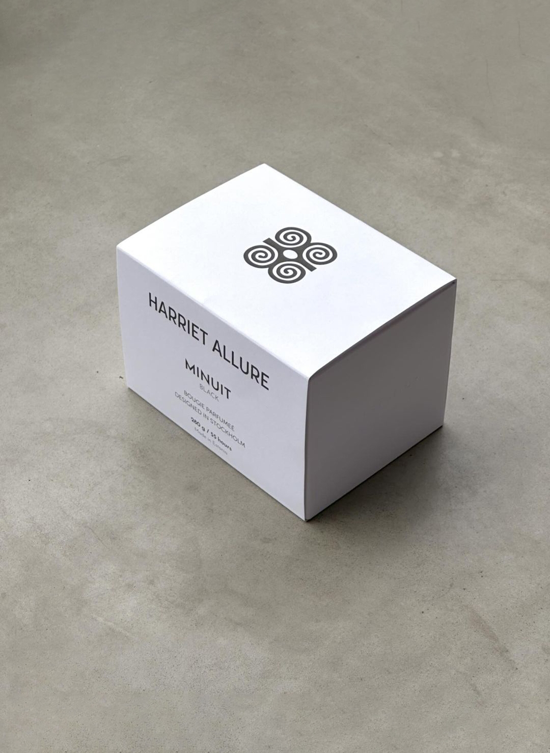 a white box with black text on it