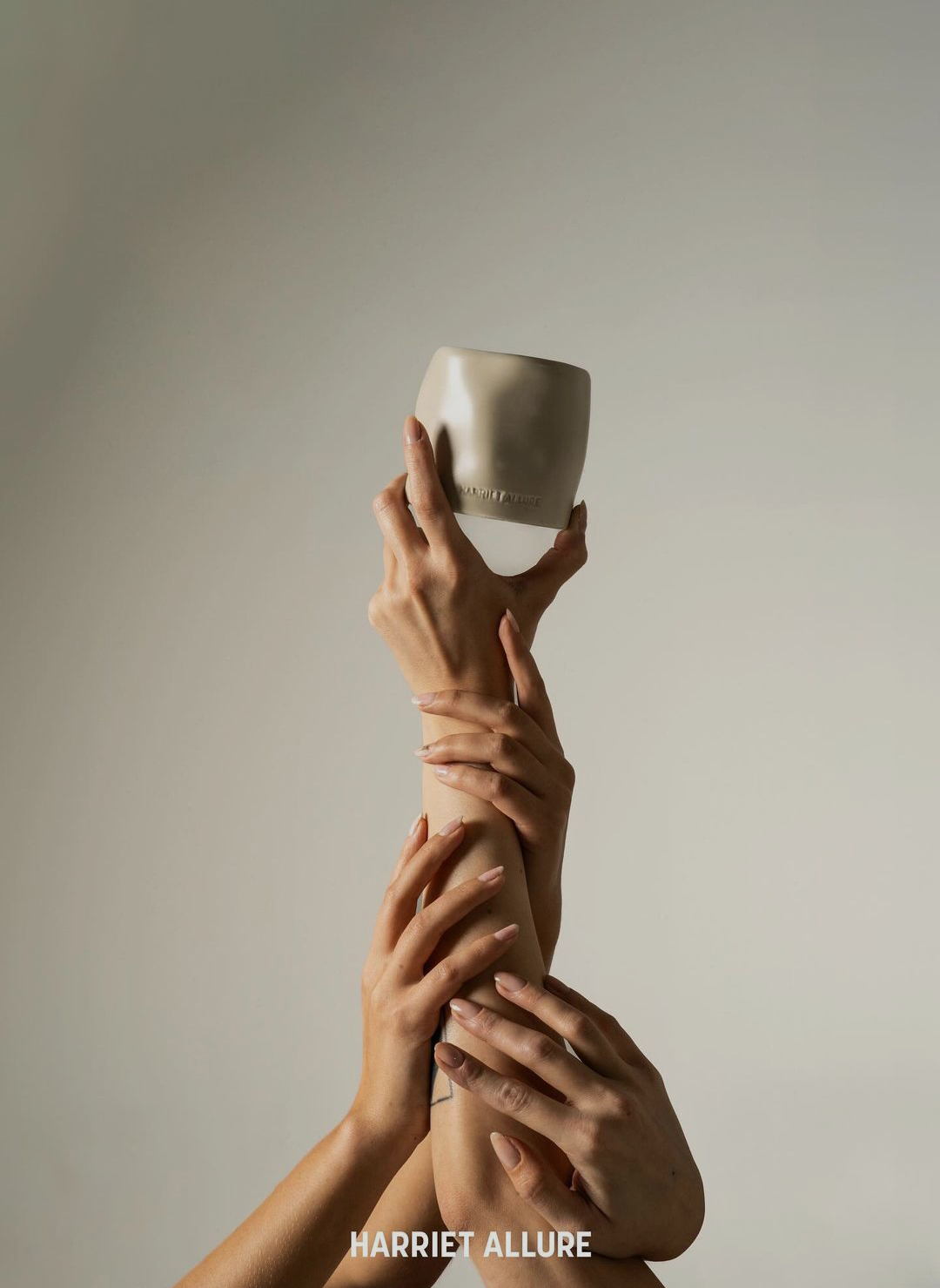a person holding a cup