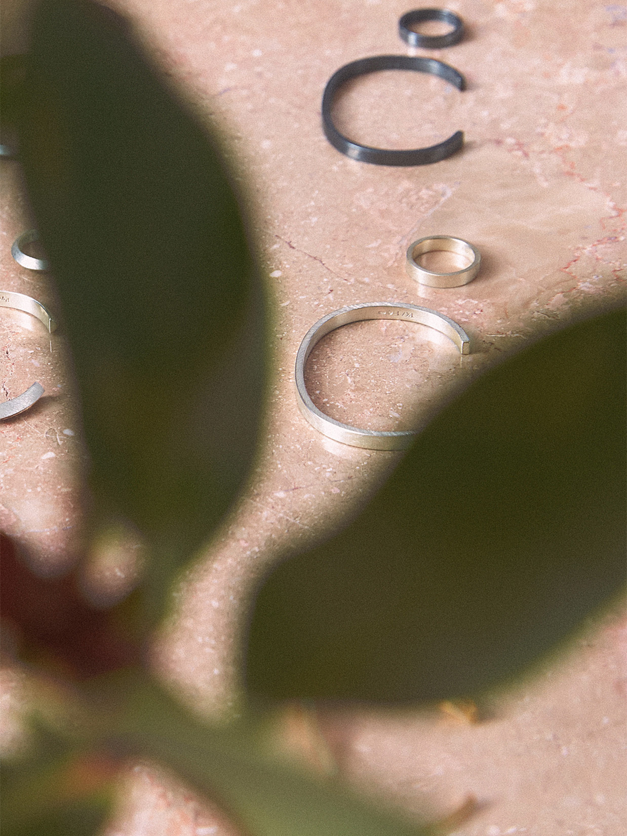 a close up of metal objects