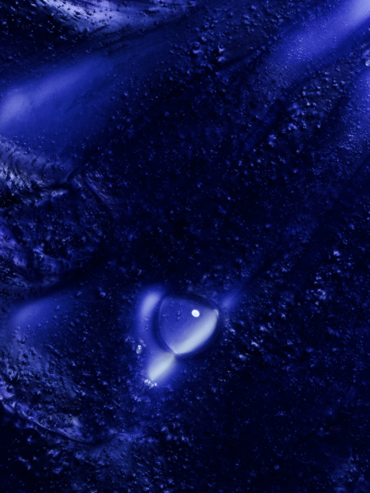 a water drop on a surface