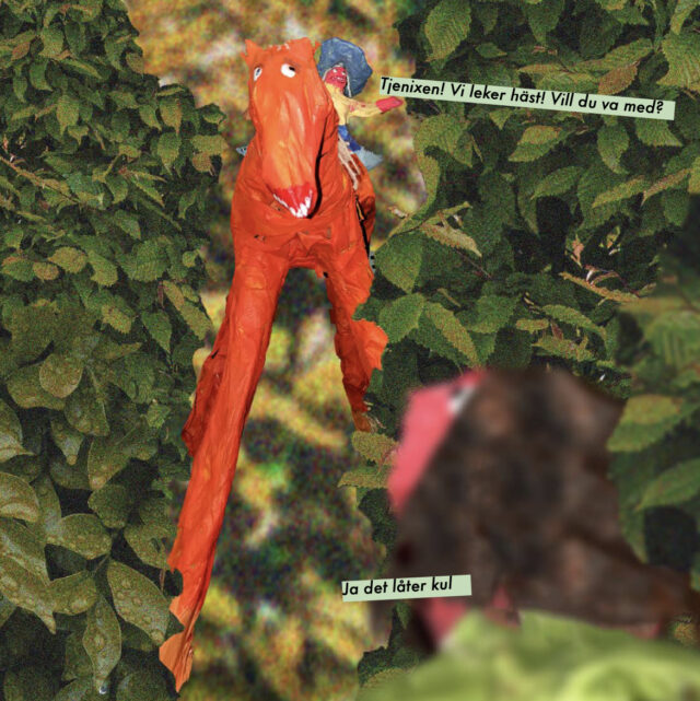 a person in a garment