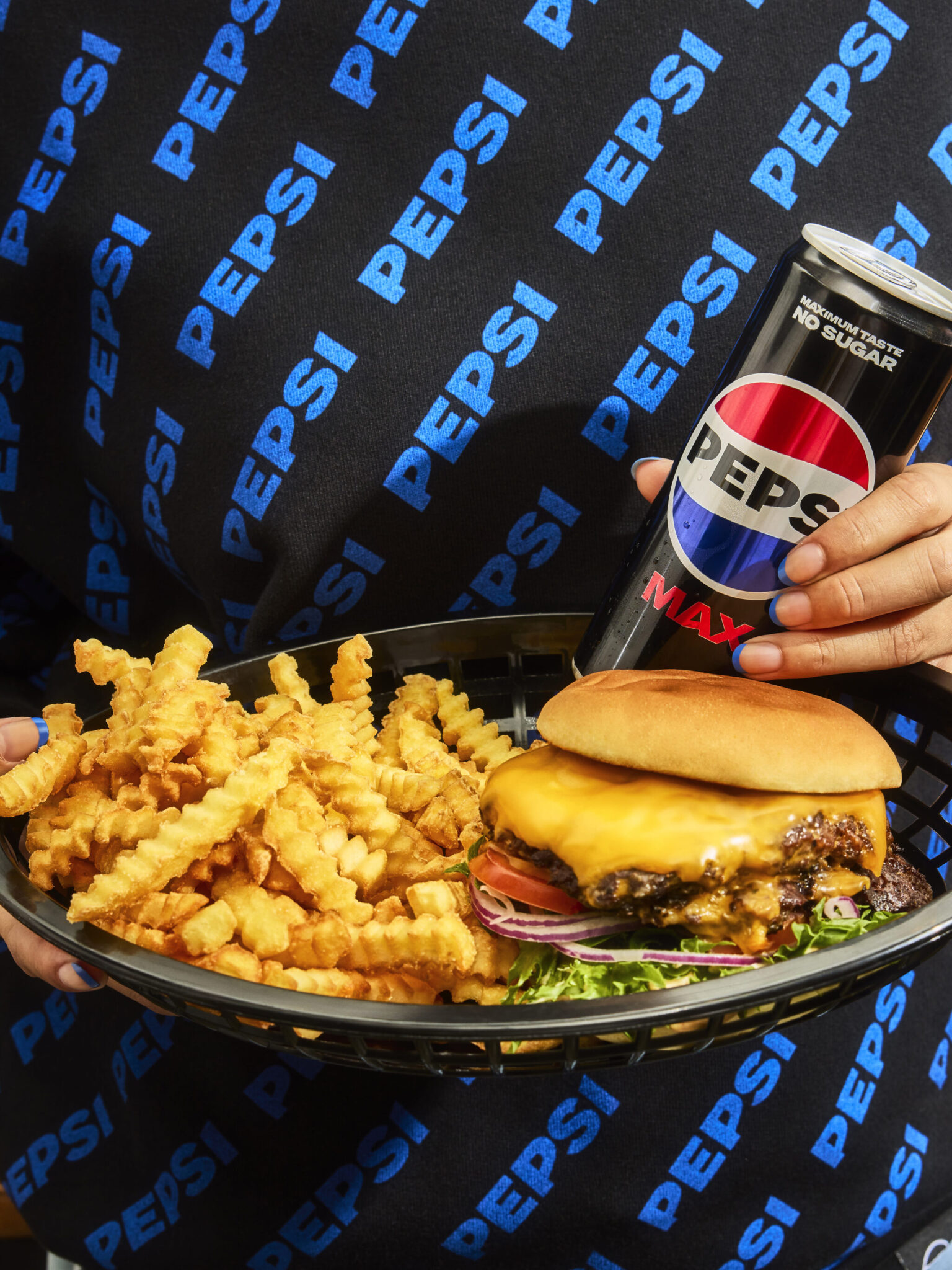 a person holding a plate of food