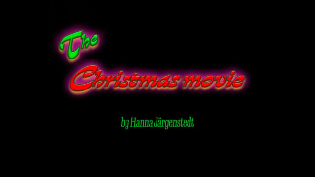 a text on a black background