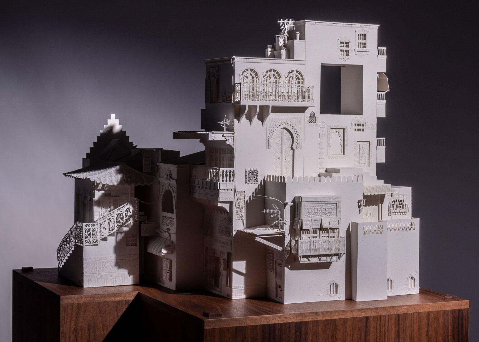 a model of a building