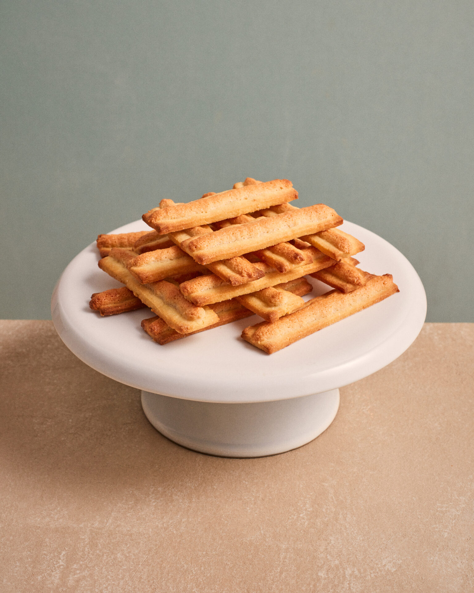 a plate with food on it