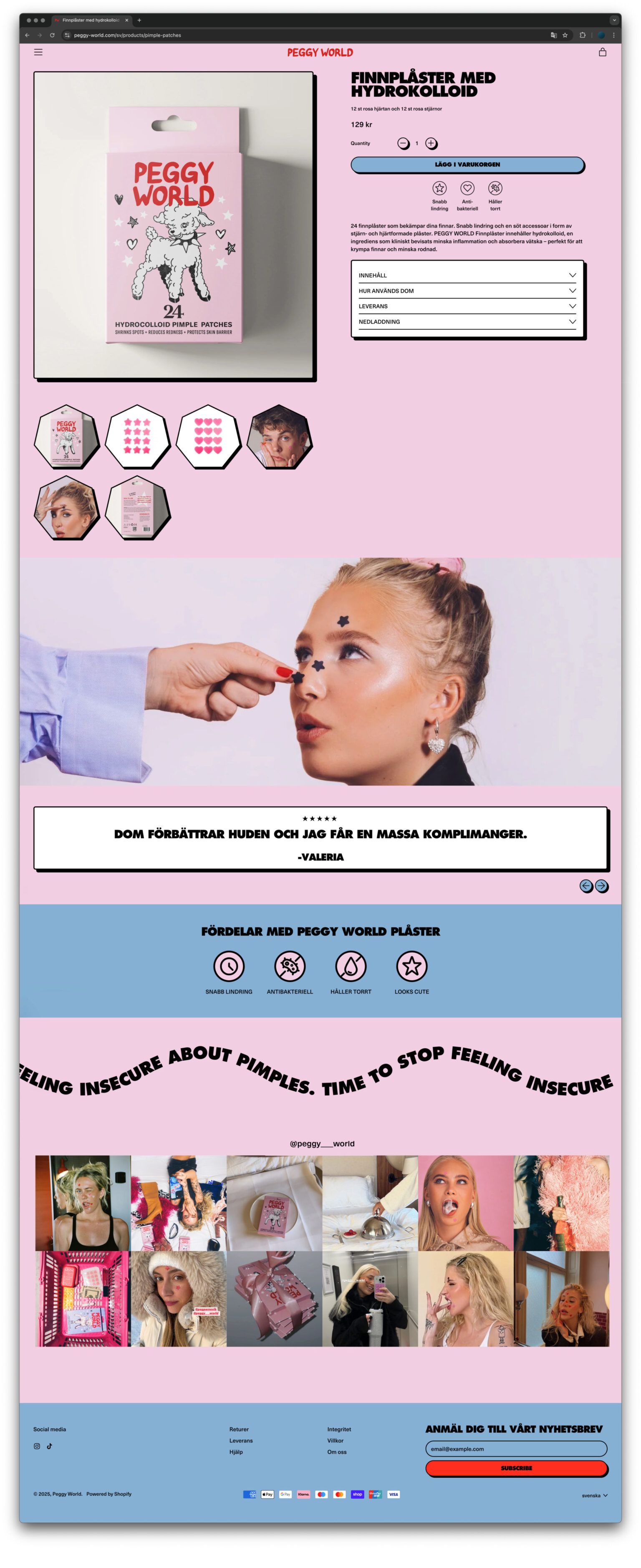 a woman with a black star on her nose