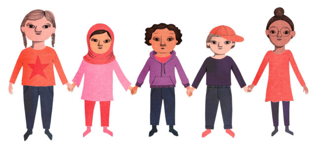 Stopp! Min kropp! Book for Rädda Barnen / Save the Children.