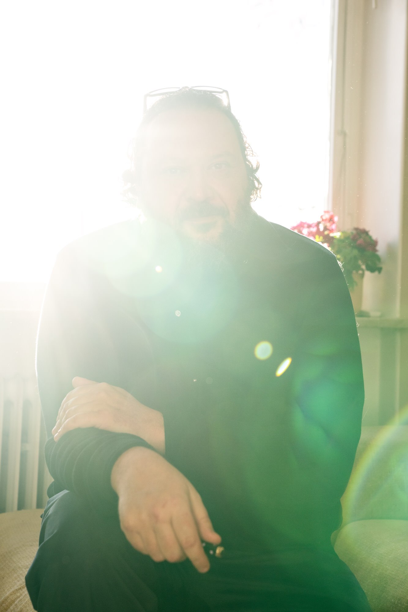 Goran Kapetanovic fotad för Scen & Film