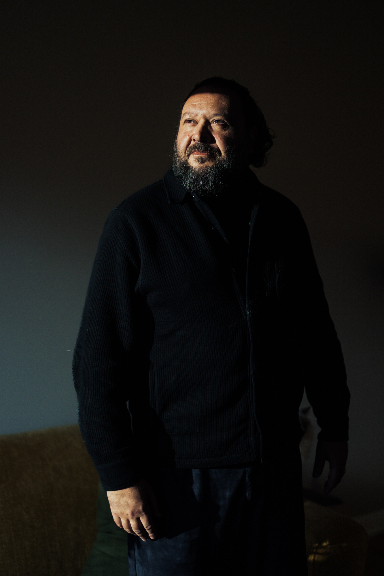 Goran Kapetanovic fotad för Scen & Film