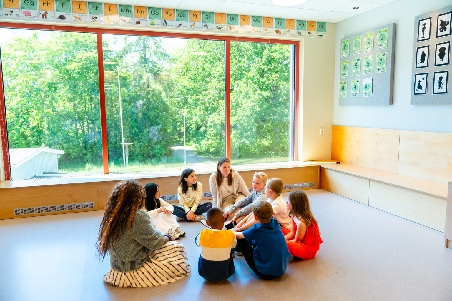 Reklamfotograf reklamkampanj fotografering i skola