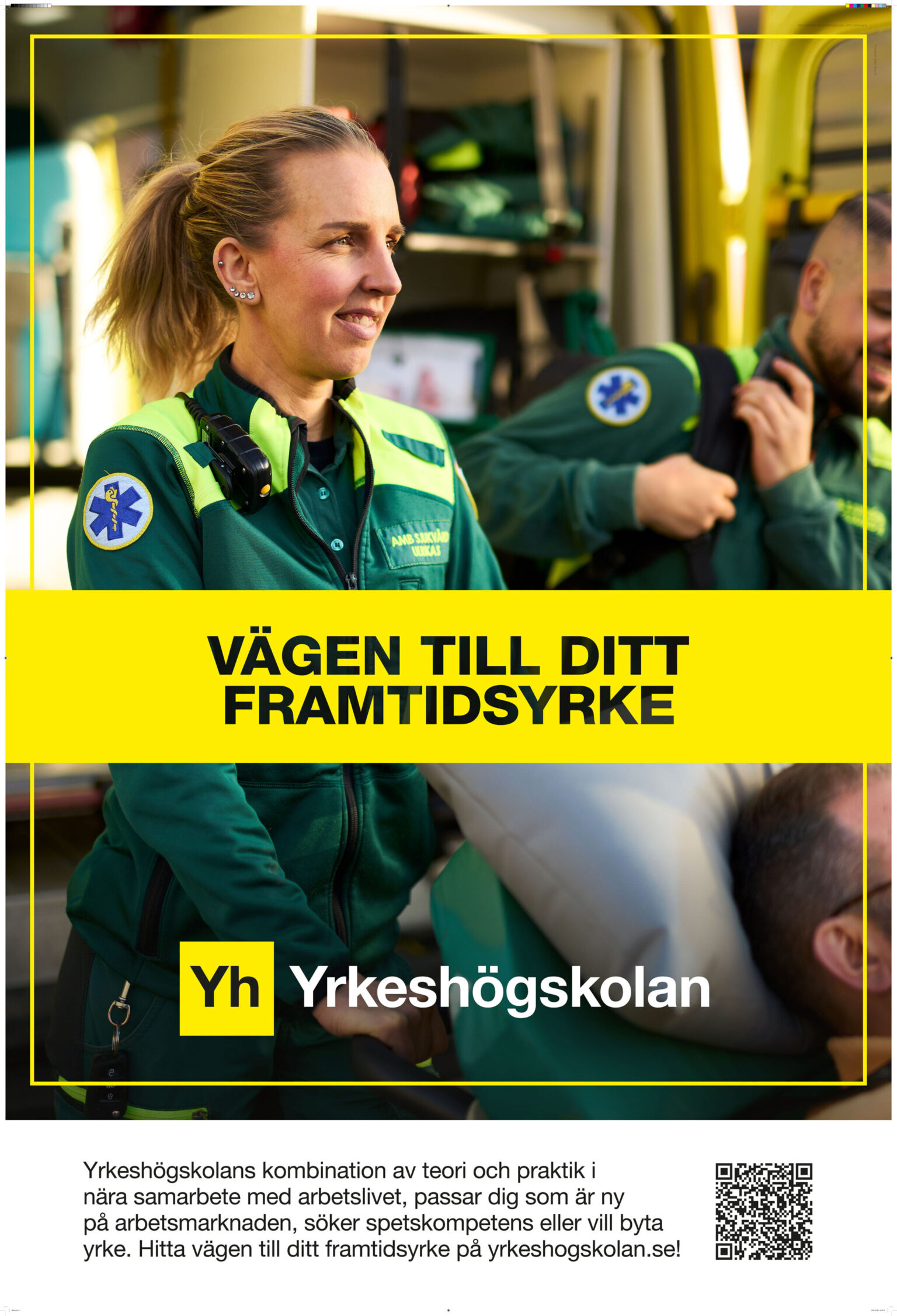 Myndigheten för yrkeshögskolan -reklamkampanj våren 2026